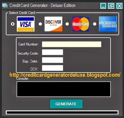 credit card generator for free trial
